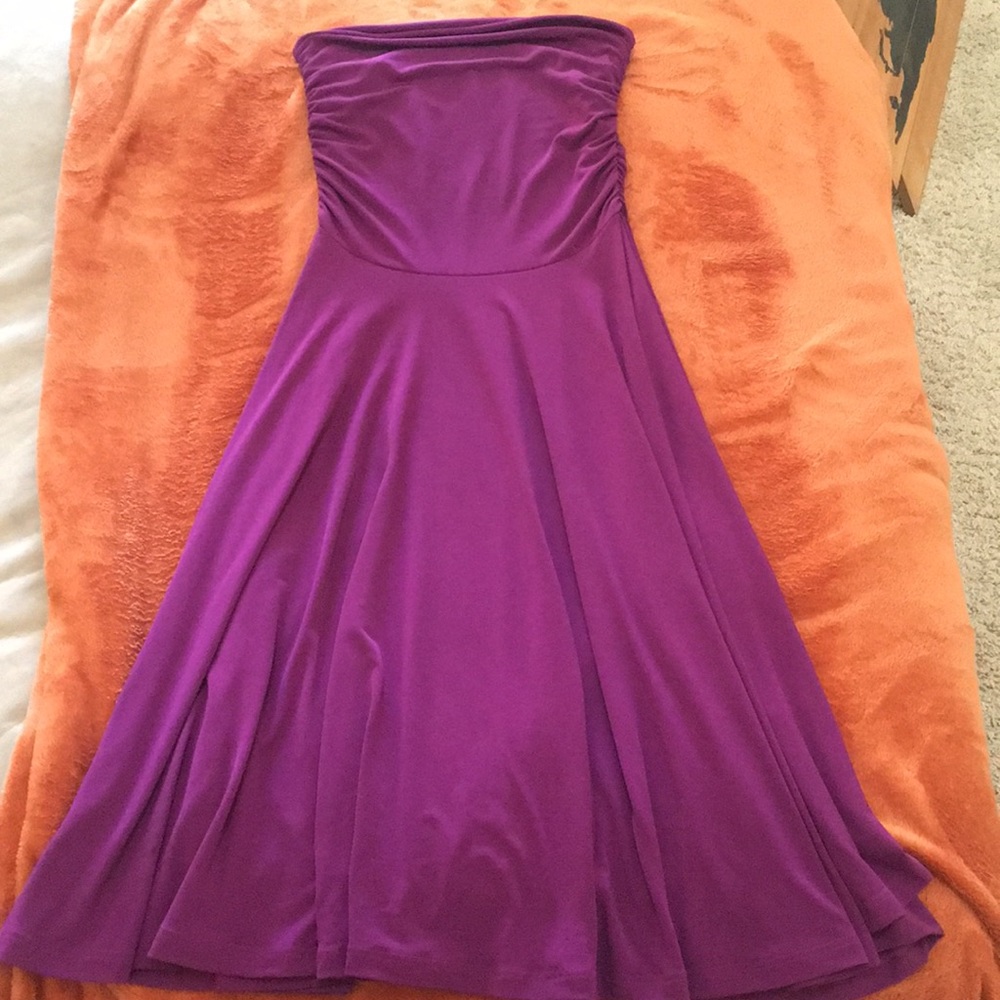 Strapless Flowy Dress